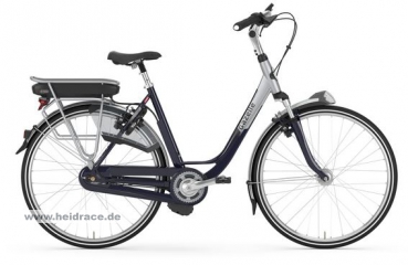 Gazelle Arroyo Elektro Rad C7 HM Damen blau-silber matt