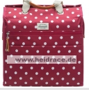 New Looks Shippingtasche Lilly rot-punkte 18L.